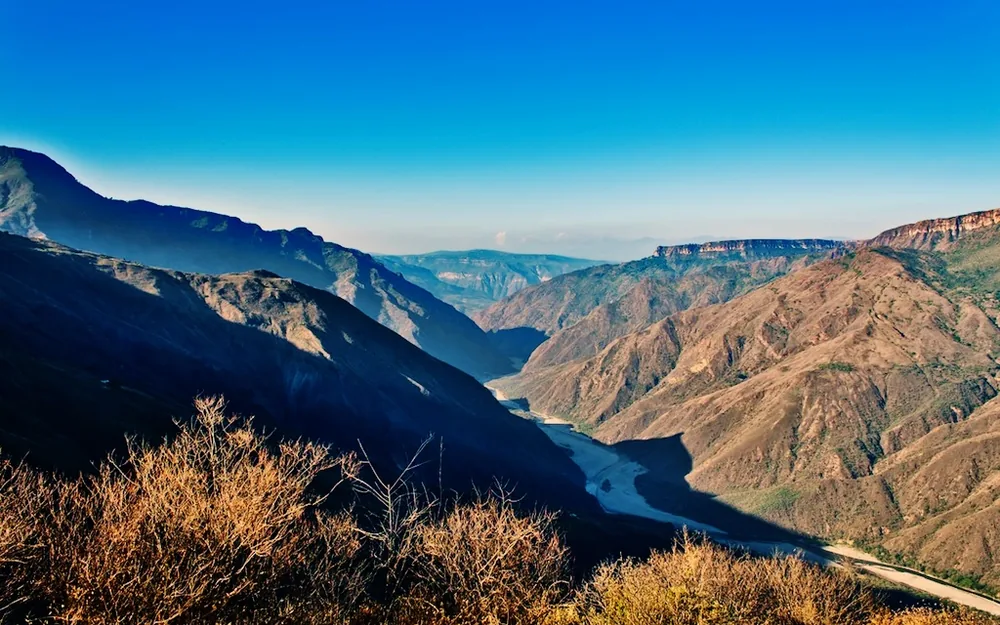 Cañón del Chicamocha cerca de Bucaramanga