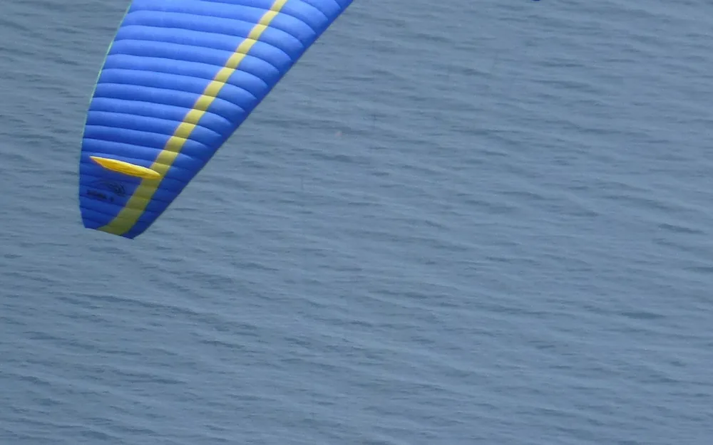 Parapente sobre la meseta de Bucaramanga